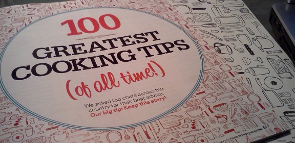Veronica Guzzardi's Kitchen Pattern in Food Network Magazine
